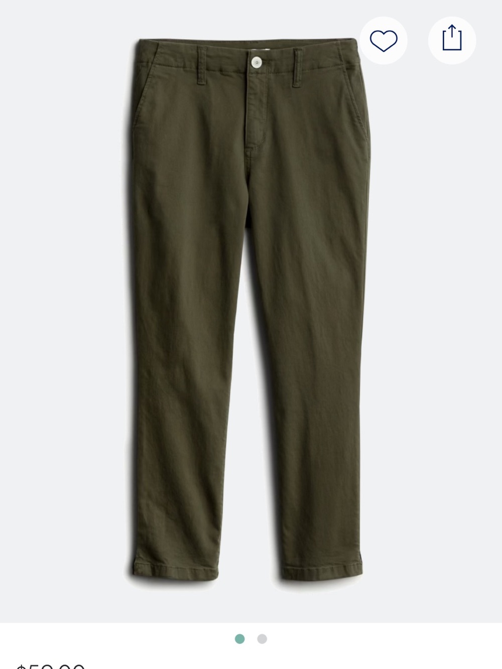 STS Blue Olive Cropped Pants